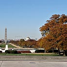 Washington DC National mall from capitol