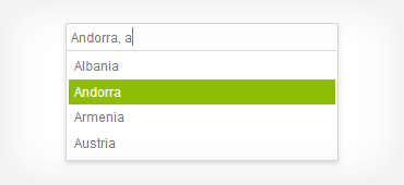 AutoComplete