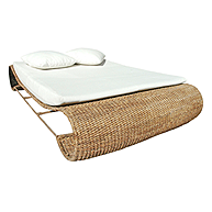 Rattan Wavely Lounger
